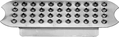 Produktbild von Sprenger Steigbügel Einlagen Gummi für System 4 schwarz, Farbe:silber, Größe:120 mm