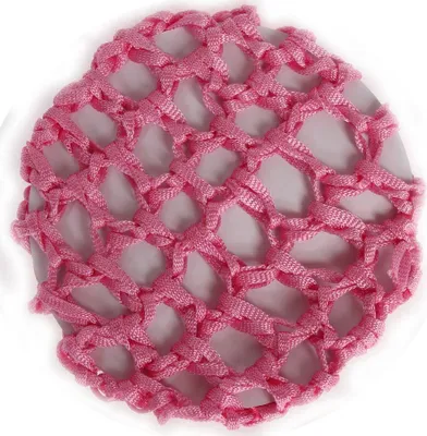 Produktbild von Dutt Netz Haarnetz Bun Frisurenhilfe Stoff Knotennetz rosa