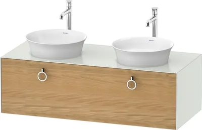 Produktbild von DURAVIT WT4983BH536 WTU wandh.White Tulip,1 Aus.,m.Griff