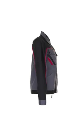 Produktbild von Planam Bundjacke Damen Highline Gr. 36 schiefer/schwarz/rot