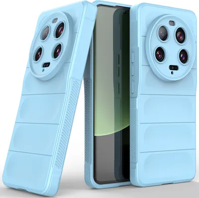 Produktbild von Handyhülle für Xiaomi 13 Ultra Weich TPU Silikon Stossfest Anti-rutsch Hülle Blau