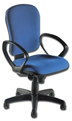 Cremona Stuhl, Stoff/Webstoff, 90/107 cm Höhe, 58 cm Breite, Blau