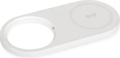 Produktbild von Evoline One DisQ Wireless Charger - kabellos laden mit Aufnahme für Evoline One Kunststoff weiß, 230V