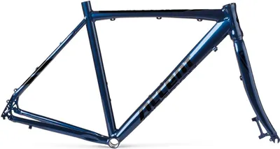 Produktbild von ACCENT FALCON blau/schwarzer Schotterrahmen (Rahmen, Gabel, Ruder), Größe M