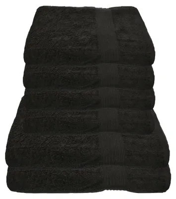 Produktbild von Julie Julsen® Handtuch SET  2x 70/140 und 4x 50/100  Julie Julsen Handtuch Farbe:Schwarz