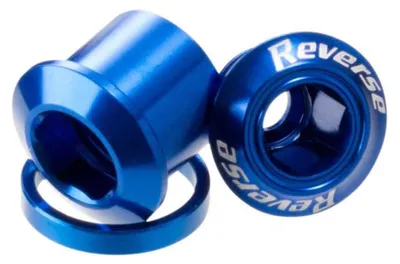 Produktbild von Reverse Components Kettenblattschraubensatz 4 Einheiten Blau  Blau One Size