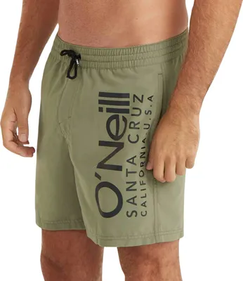 Produktbild von O'Neill Herren Original CALI 16" Badehose / Swimm-  & Boardshort | Olive |Größe: M