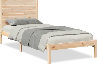 Produktbild von vidaXL Massivholzbett Extra Lang ohne Matratze 100x220 cm