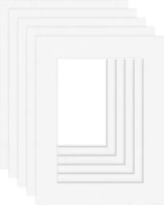 Obrázek produktu pro DEHA Designový paspartu (sada 5 ks) 30x40 cm na obrázky formátu 20,5x29,5 cm (DIN A4), světle bílý