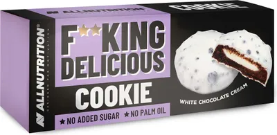 Produktbild von AllNutrition | F**King Delicious Cookie | Protein Cookie White chocolate
