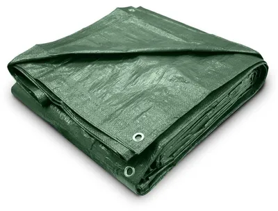 Immagine prodotto di Telo protettivo leggero, 2,4 m x 3,0 m - Impermeabile - Telo di copertura per il terreno - Telo per il ponte - Multiuso - Polietilene da 80 g/m²