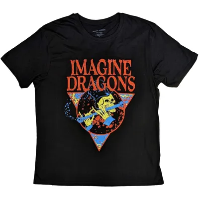 Produktbild von Imagine Dragons | Offizielles Band T-Shirt| Skelettflöte, XX-Large, Schwarz