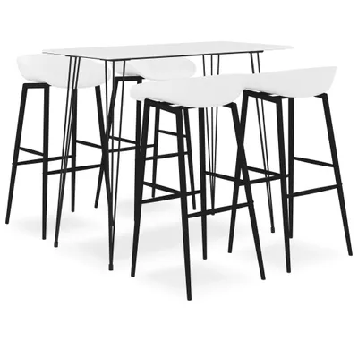 Image de Ensemble de bar 5 pcs Blanc