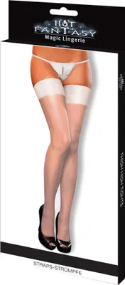 Immagine prodotto di HOT FANTASY Calze autoreggenti bianche