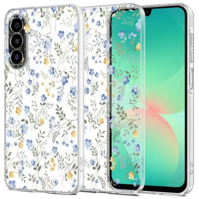 Productafbeelding van Mobiile telefoonhoesje Tech-Protect Galaxy A17 Flexair+ met bloemenprint