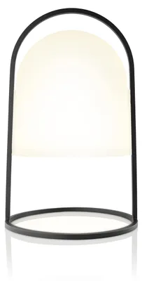 Solar-Laterne 43 cm, Edelstahl, schwarz