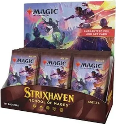 Produktbild von Wizards of the Coast Magic: The Gathering - Strixhaven: School of Mages Set- Booster Display englisch, Sammelkarten