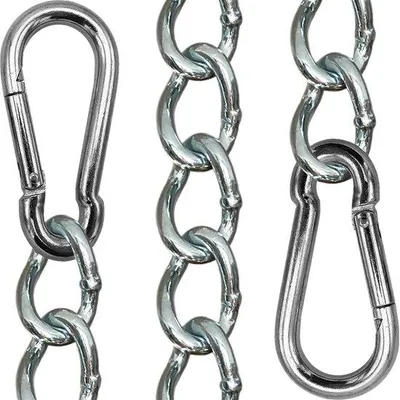 Image de Crochets en acier inoxydable - 4 pièces - Argent