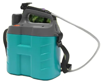 Imagen del producto de Pulverizador eléctrico de presión, con una capacidad de 8 litros, diseño portátil, voltaje de 100-240V, autonomía de 3 horas, presión de trabajo de 0,4 MPa