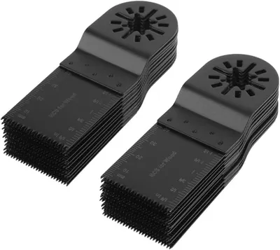 Imagen del producto de Hojas de sierra para multiherramientas, 20 unidades, 34 mm, universales, para herramientas oscilantes