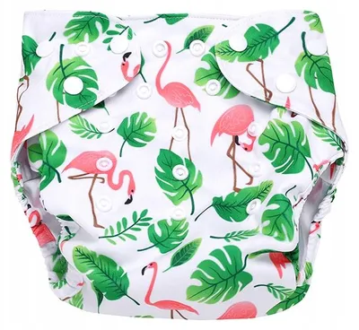 Productafbeelding van SIMED Mila inlegluiers met verstelbare maat, flamingo design