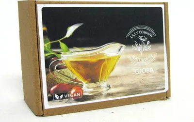 Produktbild von Feste Naturseife JOJOBA vegan handgemacht im Geschenkkarton 100g