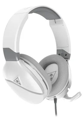 Zdjęcie produktu dla Turtle Beach Recon 200 Gen 2, Przewodowa, Gaming, 20 - 20000 Hz, 512,6 g, Zestaw słuchawkowy, Szary, Biały