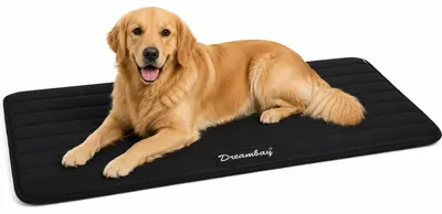 Produktbild von Flamingo hundebett - katzenbett orthopädisch Dreambay® schwarz XXL - hochwertige