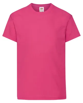 Obrázek produktu pro Fruit of the Loom – dětské tričko „Original“ FK3081 (140–146) (fuchsiová)