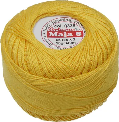 Obrázok produktu pre Háčkovacia priadza Maja 8 50 g - 0335