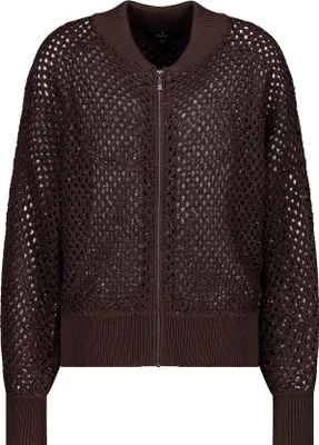 Produktbild von monari Strickjacke 564 dark chocola 36