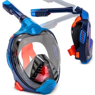 Image de Masque de snorkeling complet pour adultes et enfants