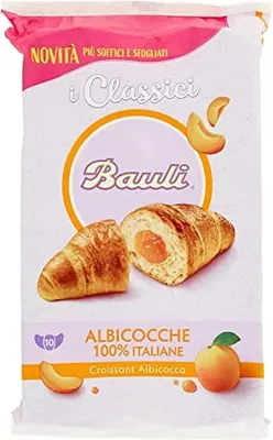 Produktbild von 3x Bauli Cornetti Aprikose Croissant kekse brioche kuchen kakao 6x 50g marmelade