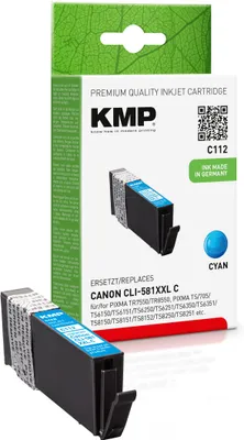 Obrázek produktu pro KMP 1578,0203, Extra (Super) vysoká výtěžnost, Azurová, 11,7 ml, 1 kusů, 820 str.