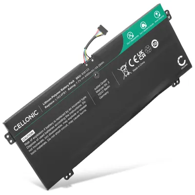 Produktbild von CELLONIC 1x Akku für Notebook Kompatibel mit Lenovo Yoga 720-13IKB, Yoga 720-13IKBR, Yoga 730-13IWL, 5B10M52738 - (6400mAh, 7.7V)