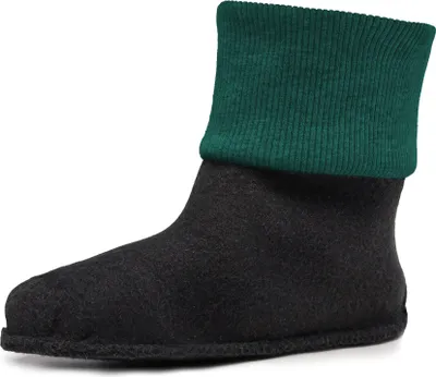 Produktbild von Ladeheid Kinder Gummistiefel Stiefelsocken Innenschuh Wärmende Socken für Regenstiefel LA-CA-10 LA-CA-11(Smaragdgrün, 30/31)