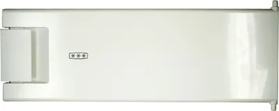 Image de Porte du compartiment congélateur Porte du compartiment congélateur Porte de l'évaporateur Poignée de porte Whirlpool Bauknecht 481244058326 Indesit Ariston C00374058 Réfrigérateur Congélateur également Ignis Küppersbusch et bien d'autres encore