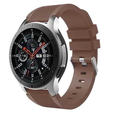 Produktbild von Silikon Armband für Samsung Galaxy Watch 46mm Gear S3 Frontier Classic 22mm