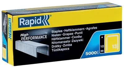 Obrázok produktu pre Rapid No 13 finewire staple, 380 g, 46 x 119 x 43 mm