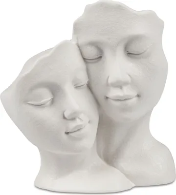 Produktbild von formano Edle Deko-Skulptur Liebespaar Romantische Deko-Figur Statue 18cm