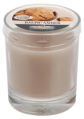Produktbild von Duftkerze im Glas Baltic Amber 79/65 mm, ca. 26 h