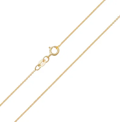 Produktbild von Wunderschön 18 Karat (750) Gold Damen - Anker Kette - 51cm; TRS14013L2018KY