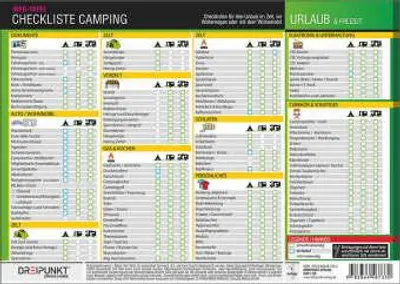 Produktbild von Checkliste Camping