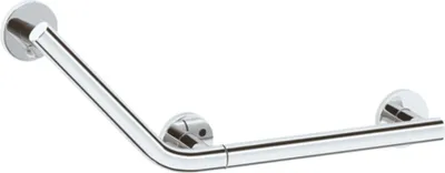 Produktbild von Keuco Plan Care Winkelgriff 135° 673 x 266 mm links Aluminium silber-eloxiert/verchromt - 34907170402