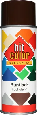 Produktbild von Belton Hitcolor Lackspray 400 ml schokobraun hochglanz
