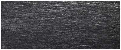 Produktbild von Wallario Premium Glasbild, freischwebende Optik, kräftige Farben, Größe 125 x 50 cm Motiv Muster schwarz-weiße Steintafel Optik