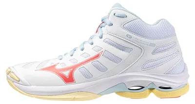 Immagine prodotto di Mizuno Wave Voltage 2 Mid Scarpe sportive indoor da donna Bianco EU 42 1/2 Donna Bianco EU 42 1/2