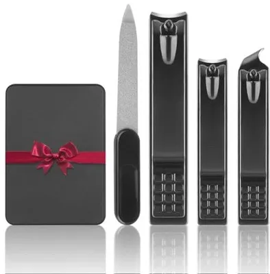 Productafbeelding van Professionele 4-Delige Nagelknipperset voor Vingernagels en Teennagels