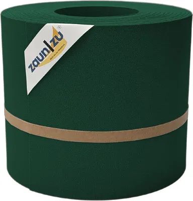 Produktbild von Sichtschutzstreifen zaun|zu PREMIUM 26m Rolle PP Zaunblende für Doppelstabzaun Grün, 26m
