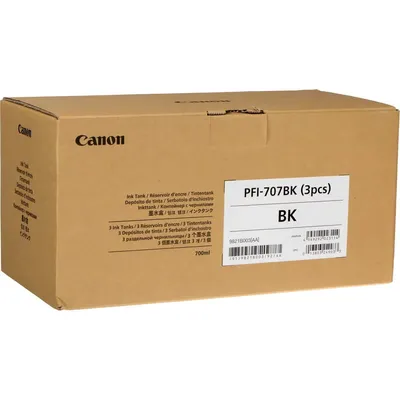 Immagine prodotto di Canon PFI-707BK cartuccia d'inchiostro Originale Nero
